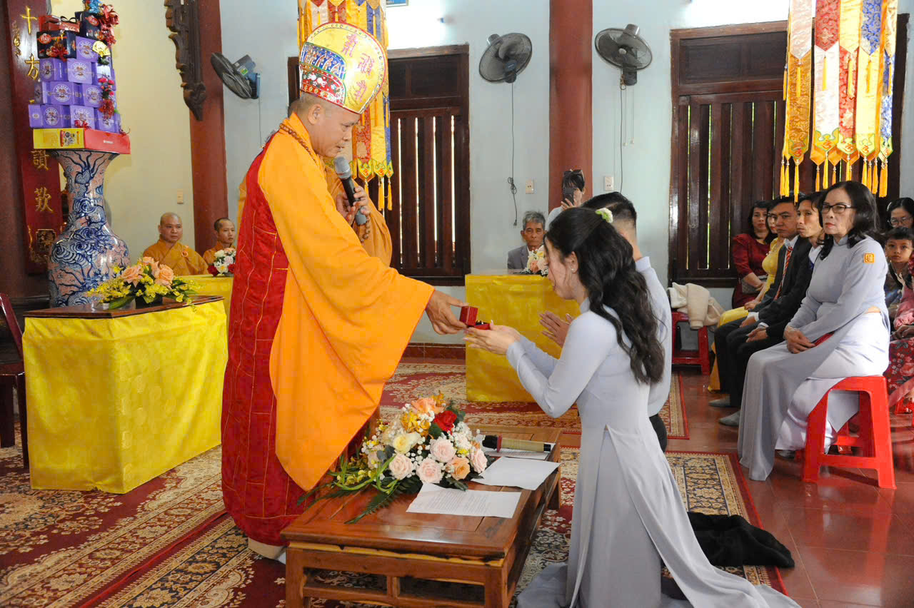 Tây Sơn Lễ Hằng thuận tại chùa Phước Sơn